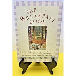 The Breakfast Book : A Cookbook by Marion Cunningham (1987, Hardcover)